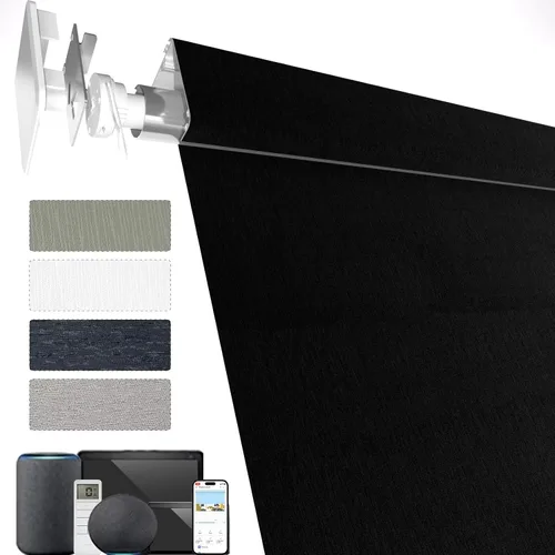 Miniatura 20 de MYshade Persianas enrollables personalizadas para ventana, persianas enrollables para ventanas con cable, bloqueo solar, protección de privacidad