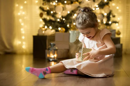 Miniatura 4 de Calcetines SkiBeaut para niño, 12 pares de calcetines antideslizantes para niño, calcetines de algodón con adherencia para niños de 1-3 3-5 5-7