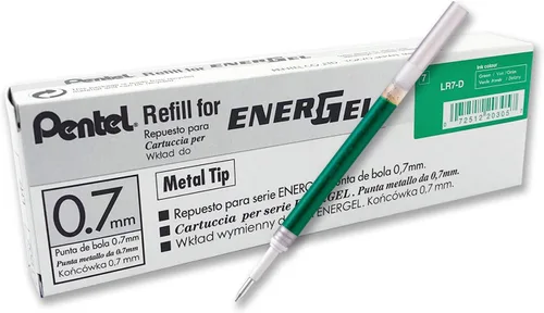Miniatura 17 de Pentel - Tinta de repuesto para bolígrafo de gel líquido EnerGel Azul cielo