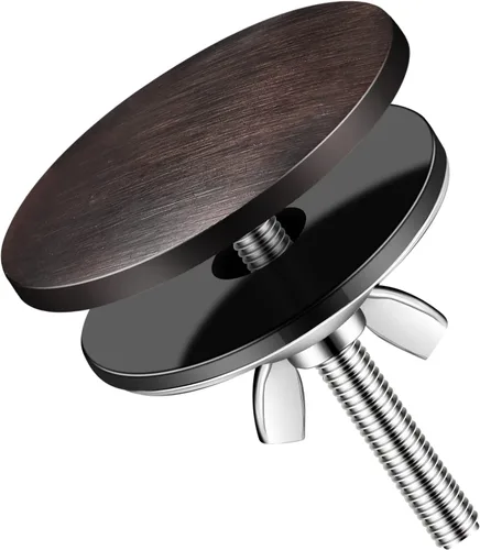 LEIFIDE Tapa de orificio para fregadero de cocina de 2 pulgadas, tapa de orificio de fregadero con grifo, tapón obturador de acero inoxidable, placa