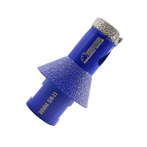 Miniatura 9 de SHDIATOOL Brocas de núcleo de perforación de diamante, sierra de agujero de 1 pulgada para azulejos de porcelana para biselado biselado mármol