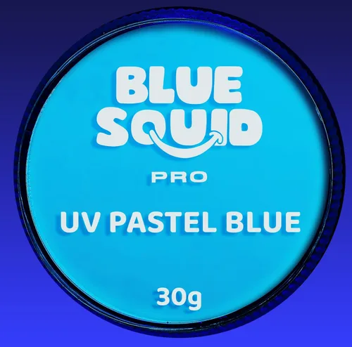 Miniatura 21 de Blue Squid Pintura facial profesional a base de agua para una sola torta, pintura facial y corporal activada por agua, pintura facial para niños