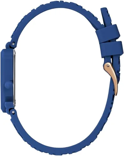Miniatura 4 de GUESS Reloj para mujer de 1.339 in - Correa de silicona azul, esfera azul, caja de nailon a base de biológica