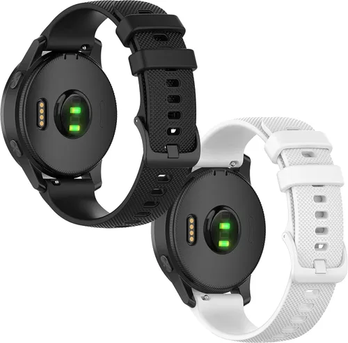 Miniatura 16 de Correas de reloj Garmin Vivoactive 4 de 1.77 pulgadas, bandas de silicona de 0.866 pulgadas para Galaxy Watch 3 de 1.772 pulgadas/Galaxy Watch 1.811