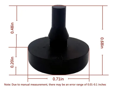 Miniatura 4 de Tapón de goma para pedal de interruptor para Mazda Miata MX-5 G03043029 1990-2005