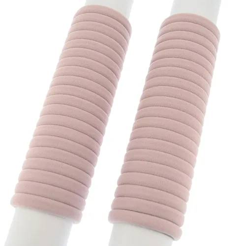 Miniatura 5 de 50 ligas gruesas para el cabello, bandas para el cabello sin costuras, soporte para cola de caballo, bandas suaves para el cabello que no se rompen