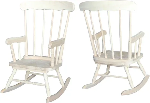 Miniatura 4 de International Concepts - Mecedora de madera para niños