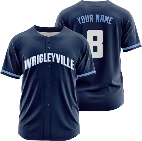 Miniatura 3 de Camiseta de béisbol personalizada City Connect, número de nombre personalizado para hombres, mujeres y niños (cachorro), Cub
