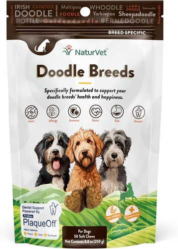 Miniatura 10 de NaturVet Suplemento para Razas Pequeñas - para Apoyo Articular, Digestión, Cuidado de la Piel y el Pelaje - Multivitamínicos para Perros