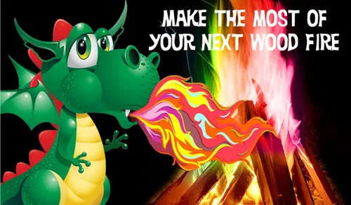 Miniatura 4 de Mystical Fire Dragon Flames - Colorante de llama vibrante, cambiador de color de llama pulsante de larga duración para uso en interiores