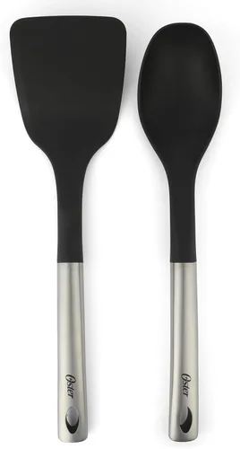 Miniatura 5 de Oster Rametto - Juego de ollas y sartenes de acero inoxidable con herramientas de cocina Juego de utensilios de cocina de 5 piezas