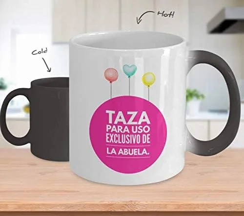 Miniatura 2 de Regalo para abuela Taza de Cafe para abuelita Perfecto regalo para tu nana, abuela y madrinas Vaso con afirmaciones positivas, personalizadas