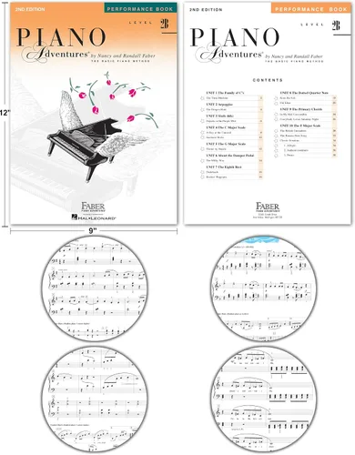 Miniatura 3 de Piano Adventures Level 2B Conjunto de Aprendizaje por Nancy Faber - Libros de Lección, Teoría, Interpretación, Técnica y Destreza Artística