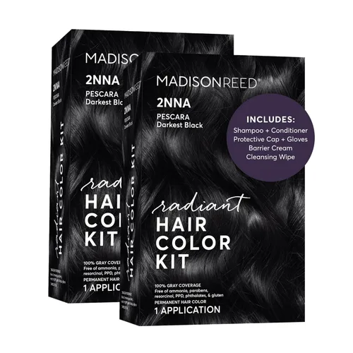 Miniatura 52 de Madison Reed - Kit de color de cabello radiante, tinte permanente para el cabello, 100 % cobertura de canas, sin amoníaco, castaño Catania 5NGM