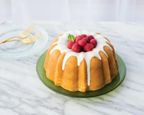 Miniatura 4 de Nordic Ware Anniversary Bundt 6 tazas, color dorado