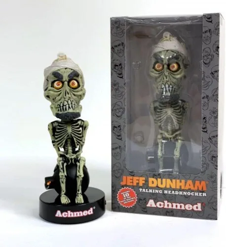 Miniatura 4 de Jeff Dunham Imagen del producto Talking Achmed Bobblehead Talking Bobblehead con 9 frases únicas (8")