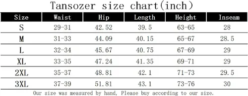 Miniatura 3 de Tansozer - Pantalones deportivos para hombre, ligeros, entallados, informales, bolsillos con zíper