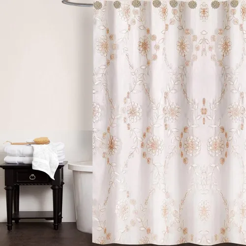 Miniatura 8 de Popular Bath Rose Vine, cortina para ventana, gris pardo-beige 54.00" x 36.00