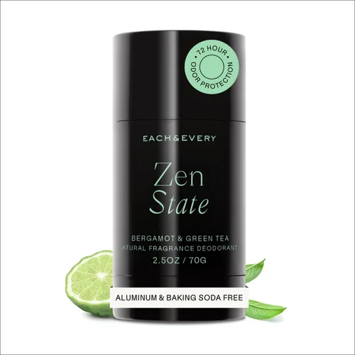 Miniatura 15 de Each & Every - Desodorante natural de 2.5 onzas para hombres y mujeres, no tóxico, sin aluminio, sin bicarbonato, sin parabenos, vegano, sin