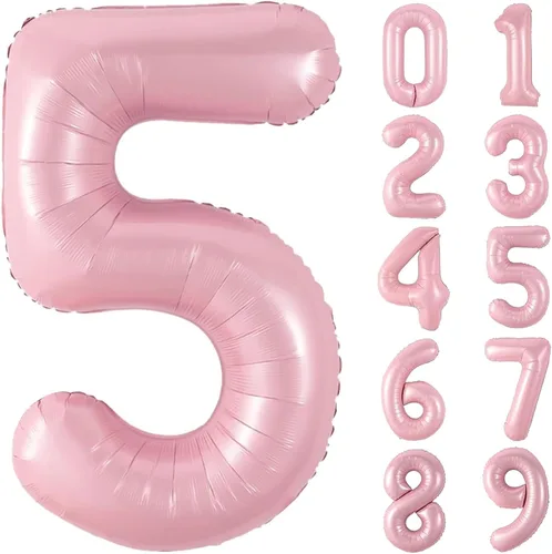 Miniatura 89 de Decoración de Cumpleaños de Sirena Globos de Lámina de Números Grandes de Sirena para Niñas Bajo el Mar Tema de Sirena Baby Shower Recuerdos