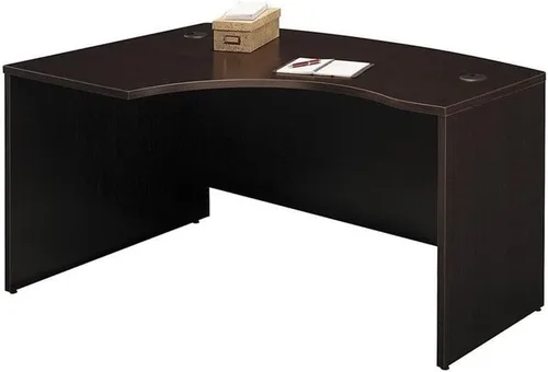 Miniatura 9 de Bush Business Furniture Escritorio Serie C para oficina en casa, 60 pulgadas de ancho x 43 pulgadas de profundidad, color cereza m