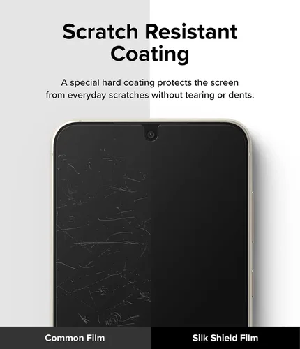 Miniatura 8 de Ringke Película protectora de seda [2 unidades] Compatible con Samsung Galaxy S23 Plus 5G, película protectora multicapa de calidad premium