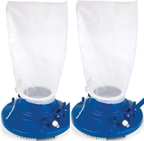 Aquatix Pro Bolsa de malla fina Premium de repuesto con cordón Pull & Lock para aspiradora de hojas de piscina, comedor, atrapahojas, gaviota, bolsa