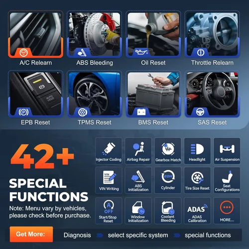 Miniatura 7 de XTOOL Escáner OBD2 bidireccional asistido por IA D8S con mapeo de topología: actualización 2026 de XTOOL D8, herramienta de escaneo con reinicio