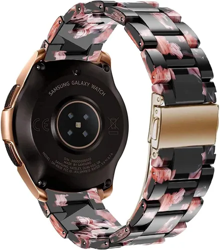 Miniatura 8 de Correa de resina para reloj de liberación rápida de 0.866 in, 0.787 in y 0.709 in, correas compatibles con Samsung Galaxy Watch/Huawei Watch/Amazfit