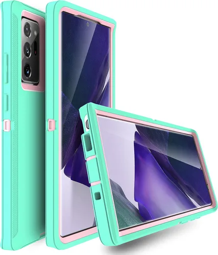 Miniatura 3 de Funda protectora de alta resistencia con protector de pantalla [3 capas] de goma resistente a prueba de impactos