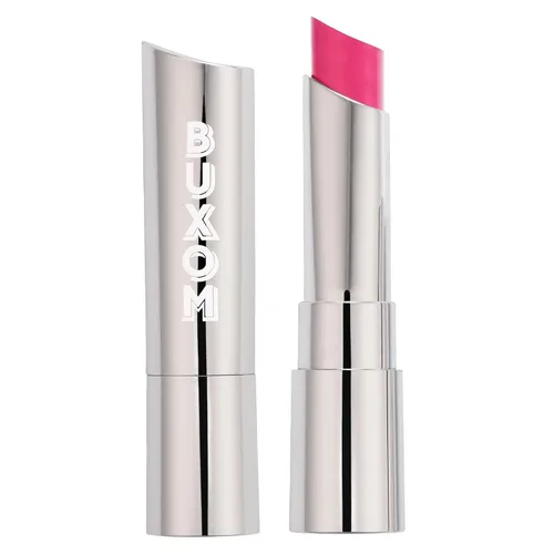 Miniatura 17 de Buxom Lápiz labial satinado completo, formulado con ácido hialurónico y cera de girasol, lápiz labial cremoso hidratante, acabado satinado, ligero