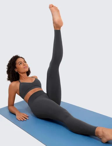 Miniatura 35 de CRZ YOGA - Butterluxe Leggings de cintura alta para mujer, leggings de entrenamiento, pantalones extrasuaves para hacer yoga o descansar, 28 pulgadas
