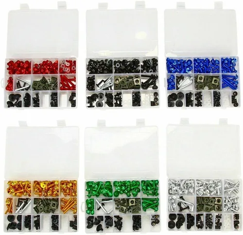 Miniatura 7 de Kit completo de pernos de carenado, tornillos y piezas de carrocería de reemplazo para motocicleta Kawasaki Suzuki Honda Ducati Yamaha BMW GSXR
