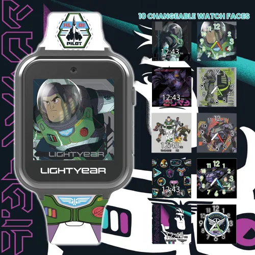 Miniatura 2 de Accutime Buzz Lightyear LTY4036AZ - Reloj de cuarzo, color blanco