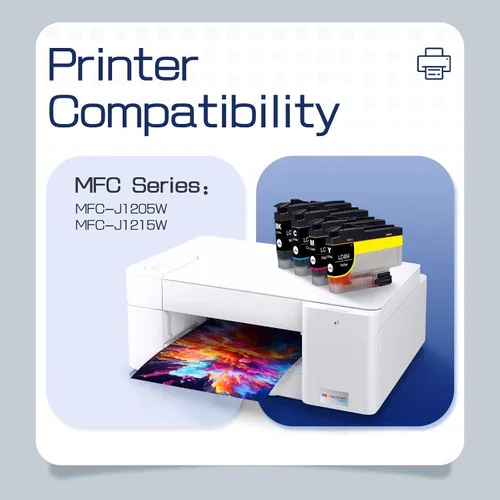 Miniatura 2 de LC404 - Cartuchos de tinta compatibles con impresora Brother 404XL LC404 LC-404 Cartuchos de tinta de alto rendimiento compatibles con impresora