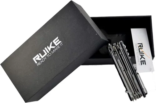 Miniatura 2 de RUIKE Cuchillo multifunción grande L51, negro