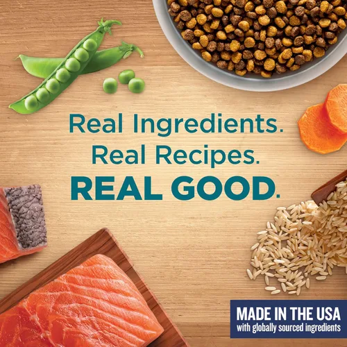 Miniatura 7 de Nutrish Comida seca para gatos con receta de salmón real y arroz integral, bolsa de 14 libras, el embalaje puede variar (Rachael Ray)