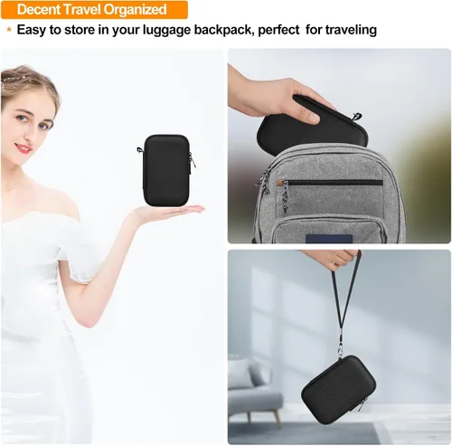 Miniatura 9 de Elonbo Funda para cámara digital Canon PowerShot G7 X Mark III/G7 X Mark II/Canon Powershot SX740 HS/ SX730 HS/ SX720 HS - Funda de transporte