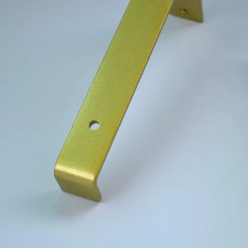 Miniatura 4 de Soportes para estante de esquina de labio montados en la pared, soportes flotantes para estante de cocina, soportes para estante en ángulo recto