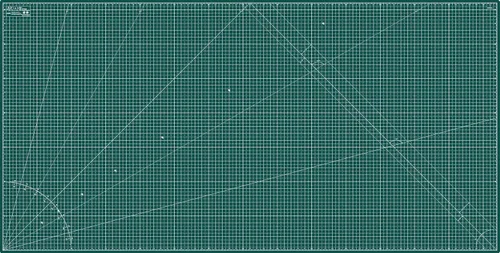 Miniatura 12 de Estera de Corte Elan A4 Verde, Estera de Corte Autorreparable A4 9x12 Pulgadas, Tablero Artesanal Verde de 5 Capas, Tablero de Pasatiempo