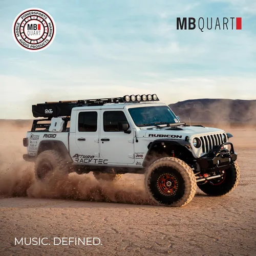 Miniatura 5 de MB Quart Actualización de altavoces traseros de 6x9 pulgadas compatible con Jeep Wrangler (JL) 2018-2023 y Jeep Gladiator (JT) 2020-2023, 220W máx