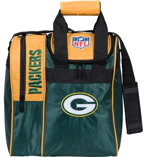 KR Strikeforce Bolsa de mano con licencia oficial de la NFL con compartimento para zapatos