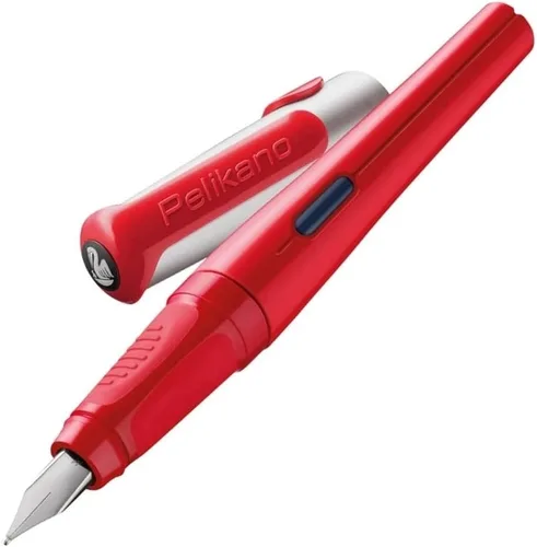 Miniatura 6 de Pelikan Pelikano 802918 - Pluma estilográfica, punta para principiantes, color azul, en caja, 1 unidad