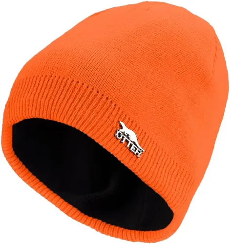 Miniatura 8 de Gorro de punto impermeable 100% a prueba de viento - Gorro de calavera con forro de lana para hombres y mujeres, gorro de invierno cálido