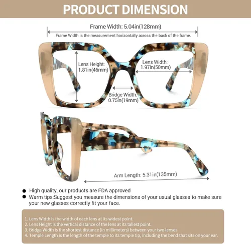 Miniatura 4 de VOOGLAM Voogueme - Gafas cuadradas de champán para mujer Giuseppina