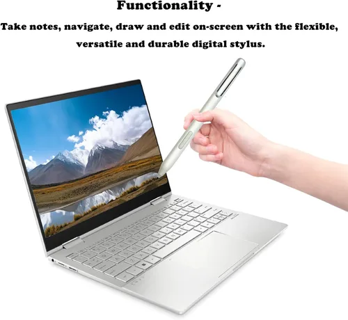 Miniatura 5 de Lápiz óptico de repuesto para HP Envy x360, Envy X360 Digita Pencil compatible con HP Spectre x360 Pavilion x360 2 en 1, MPP 1.51 con rechazo