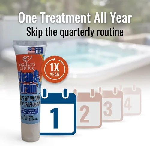 Miniatura 3 de Producto de purga de limpieza de spa Waters Choice Clean & Drain