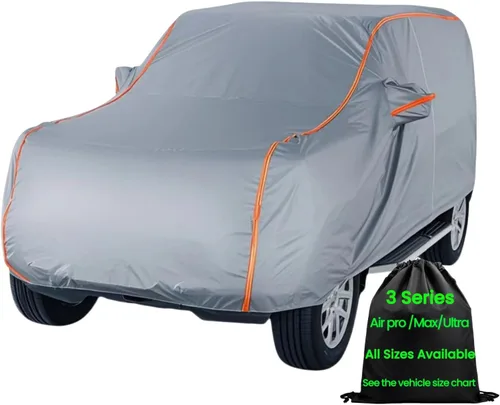 Miniatura 12 de Cubierta impermeable para todo tipo de clima para la nieve del coche Hatchback, lonas de coche Tamaño como: Golf GTI, VW Beetle Interior Algodón