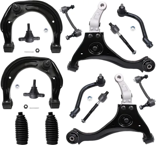 Miniatura 82 de Detroit Axle - Kit de suspensión frontal de 16 piezas para RWD Chrysler 300 Dodge Charger Challenger Magnum 6 brazos de control con rótulas 2