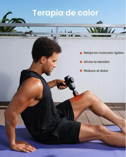 Miniatura 6 de RENPHO Pistola de masaje Thermacool 2 activa con calor y frío, regalos para el día del padre [2026 actualizado] Masajeador muscular de percusión